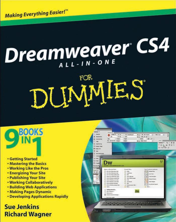 Dreamweaver CS4 all-in-one for dummies by Sue Jenkins Richard Wagner