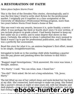 Dresden Files - Side Jobs by Butcher Jim