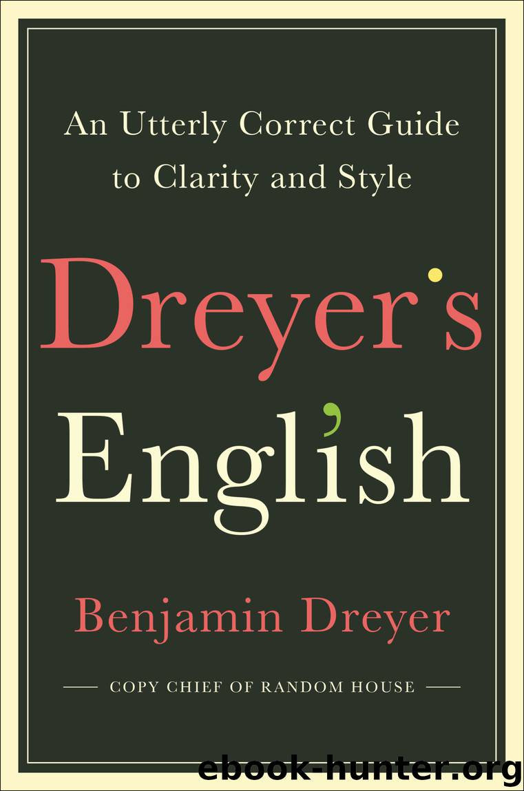 Dreyer's English by Benjamin Dreyer