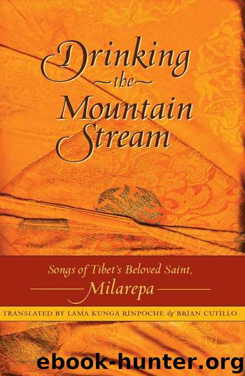 Drinking the Mountain Stream: Songs of Tibet's Beloved Saint, Milarepa by Jetsun Milarepa