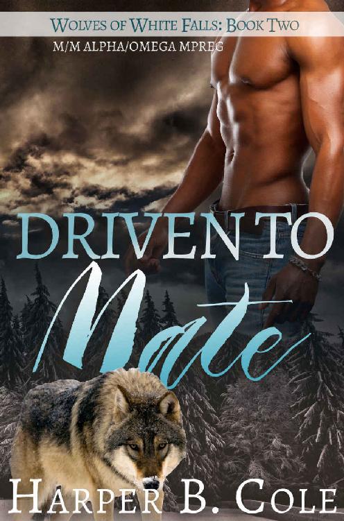 Driven To Mate: M/M Alpha/Omega MPREG (Wolves of White Falls Book 2) by Harper B. Cole