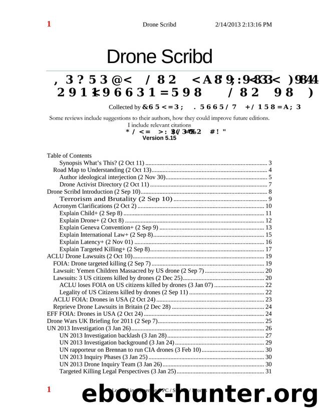 Drone Scribd Info by Al