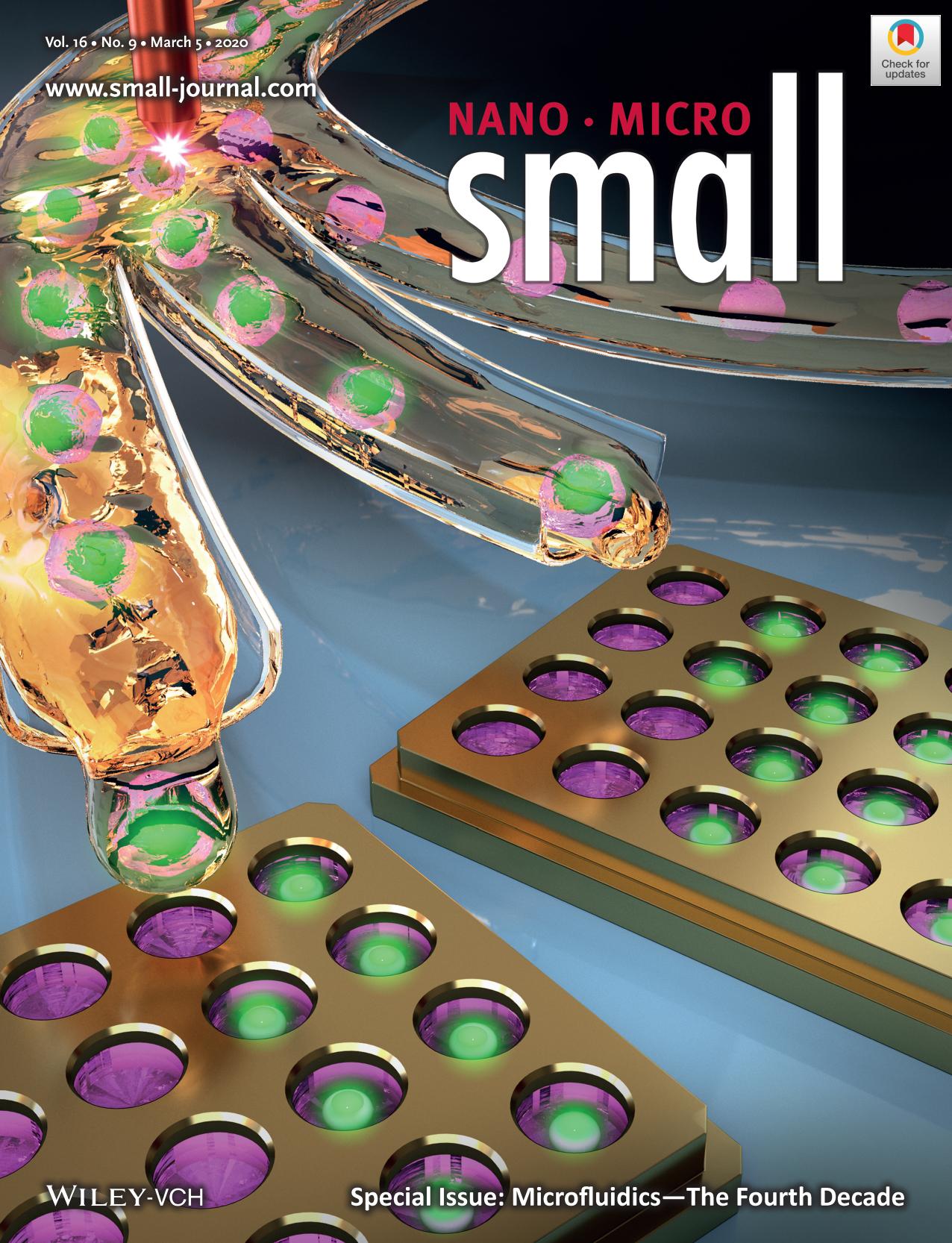 DropletâBased Microfluidics: OnâDemand Droplet Collection for Capturing Single Cells (Small 92020) by Unknown