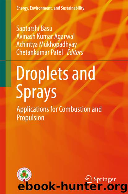 Droplets and Sprays by Saptarshi Basu Avinash Kumar Agarwal Achintya Mukhopadhyay & Chetankumar Patel