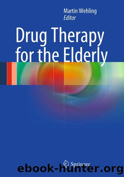 Drug Therapy for the Elderly by Martin Wehling
