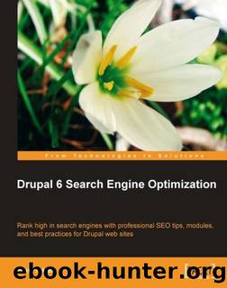 Drupal 6 Search Engine Optimization by Ben Finklea