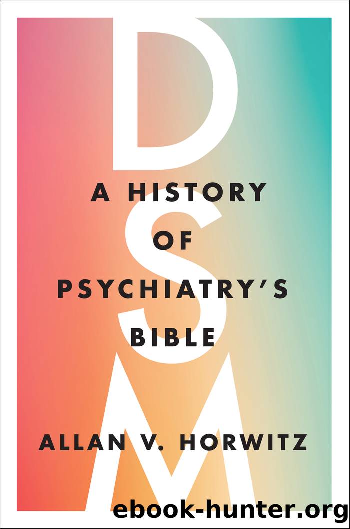 Dsm by Horwitz Allan V.;