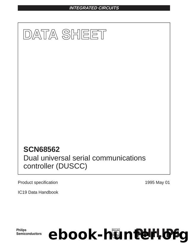 Dual universal serial communications controller (DUSCC) by Philips Semiconductors