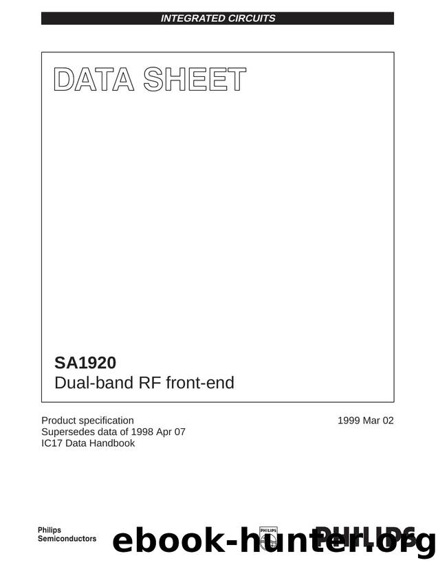 Dual-band RF front-end by Philips Semiconductors