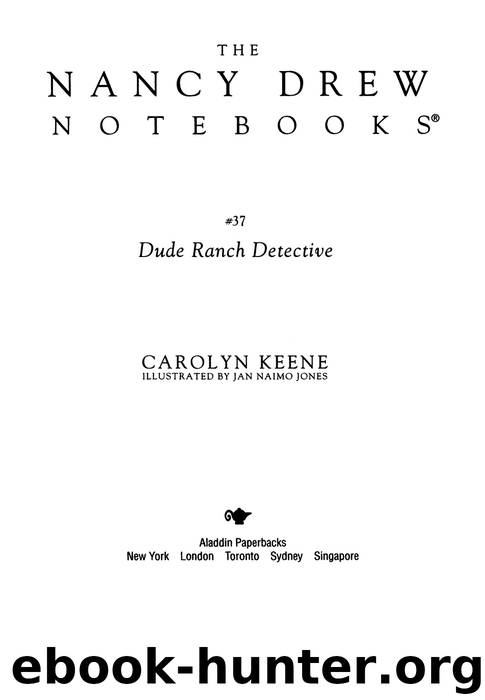 Dude Ranch Detective by Carolyn Keene