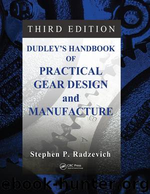 Dudley’s Handbook of Practical Gear Design and Manufacture by Stephen P. Radzevich