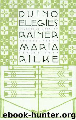 Duino Elegies by Rainer Maria Rilke