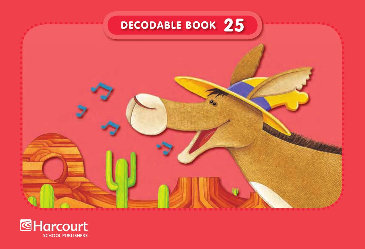Duke the Singing Mule - Decodable Book 25 Grade 1 by Anne Mansk illustrated by Peter Grosshauser