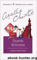 Dumb Witness by Christie Agatha