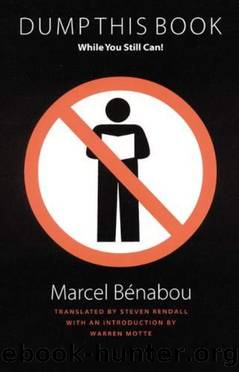 Dump This Book While You Still Can! by Marcel Bénabou