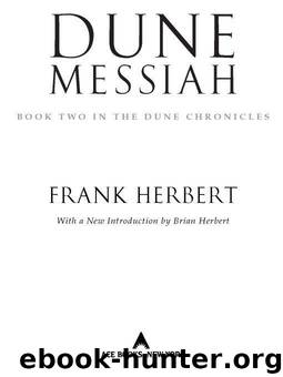 Dune 02: Dune Messiah by Frank Herbert
