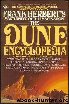 Dune Encyclopedia by Frank Herbert