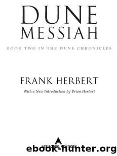 Dune messiah by Frank Herbert