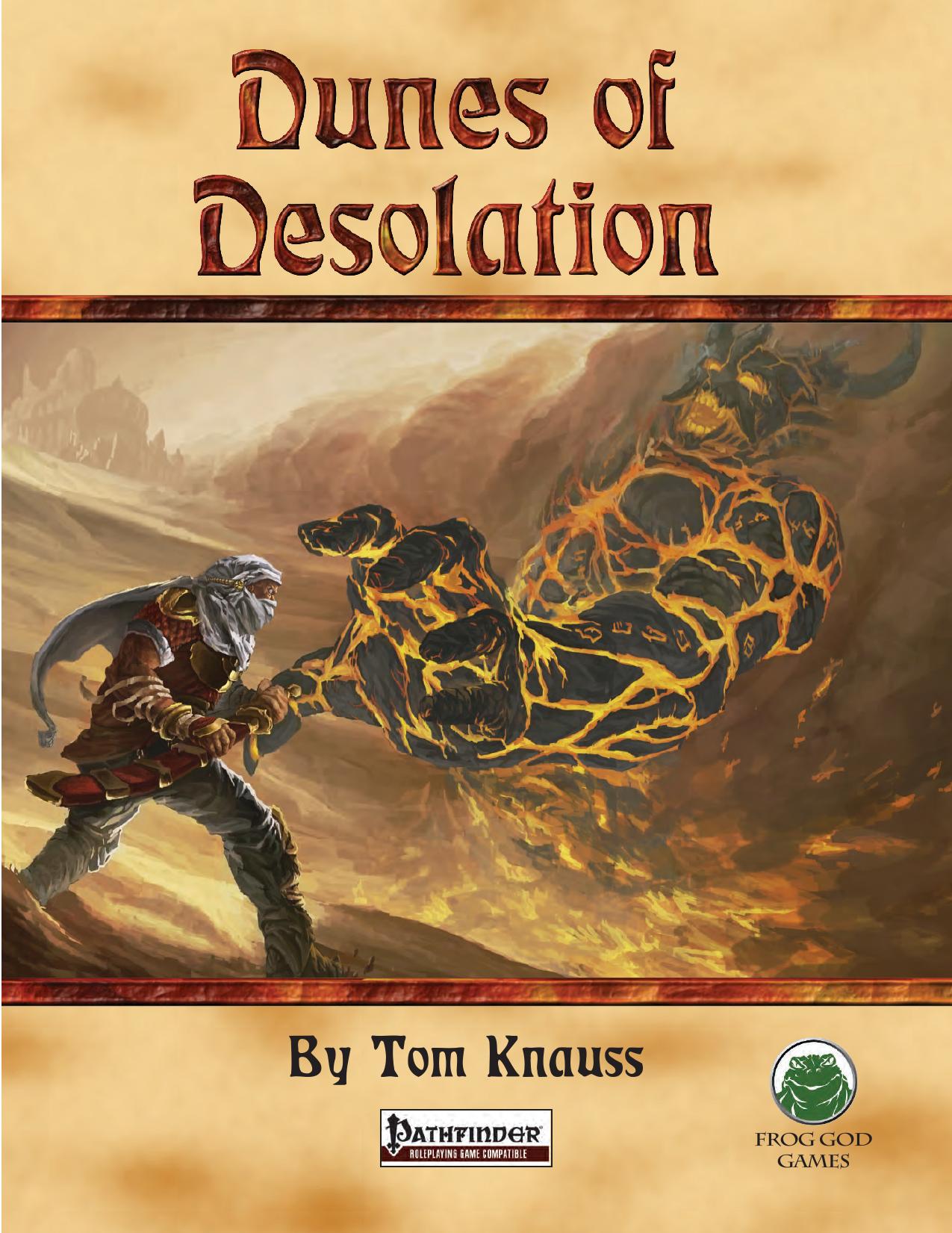 Dunes of Desolation by Unknown