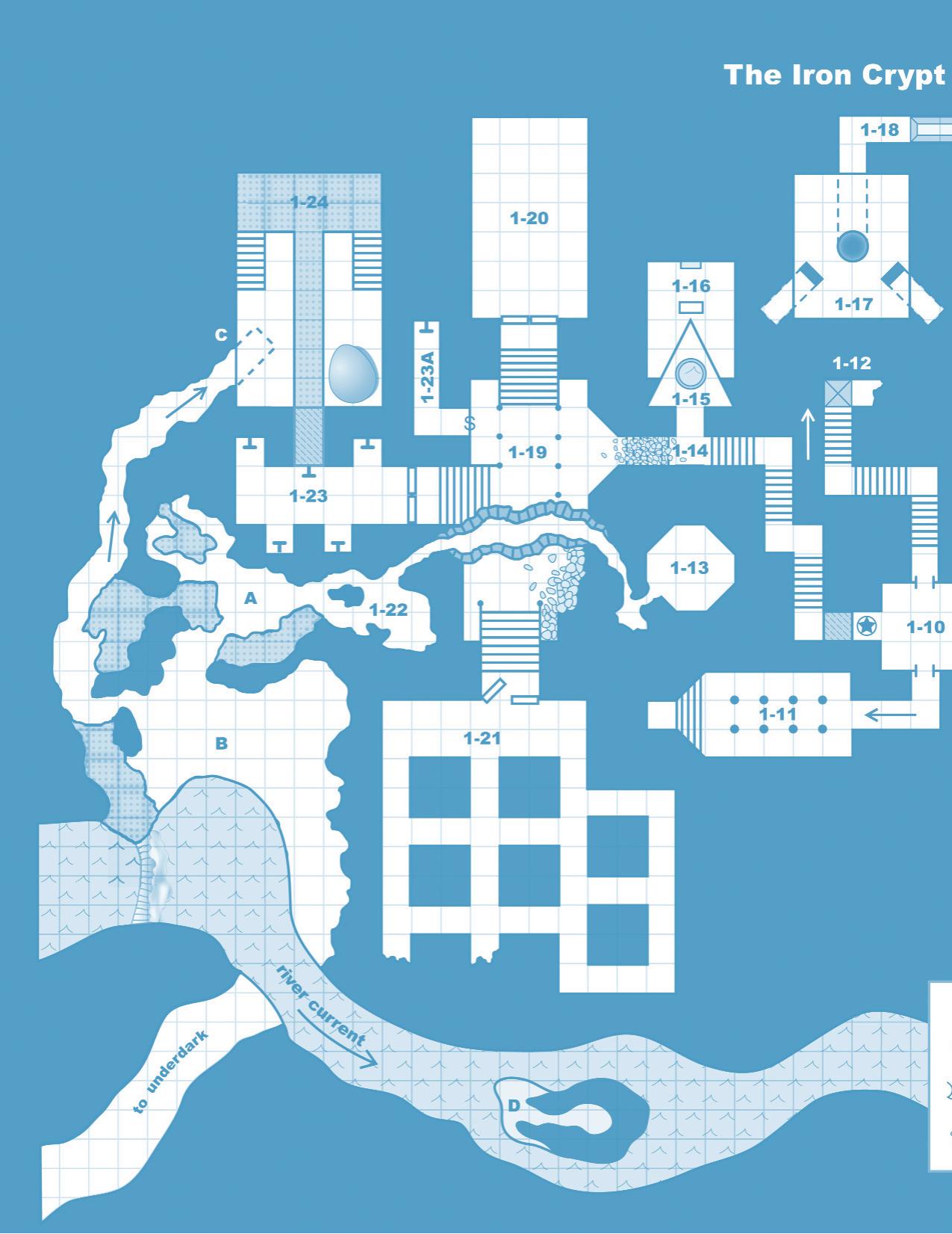 Dungeon Crawl Classics #12.5: Iron Crypt of the Heretics (1E Edition) by Goodman Games