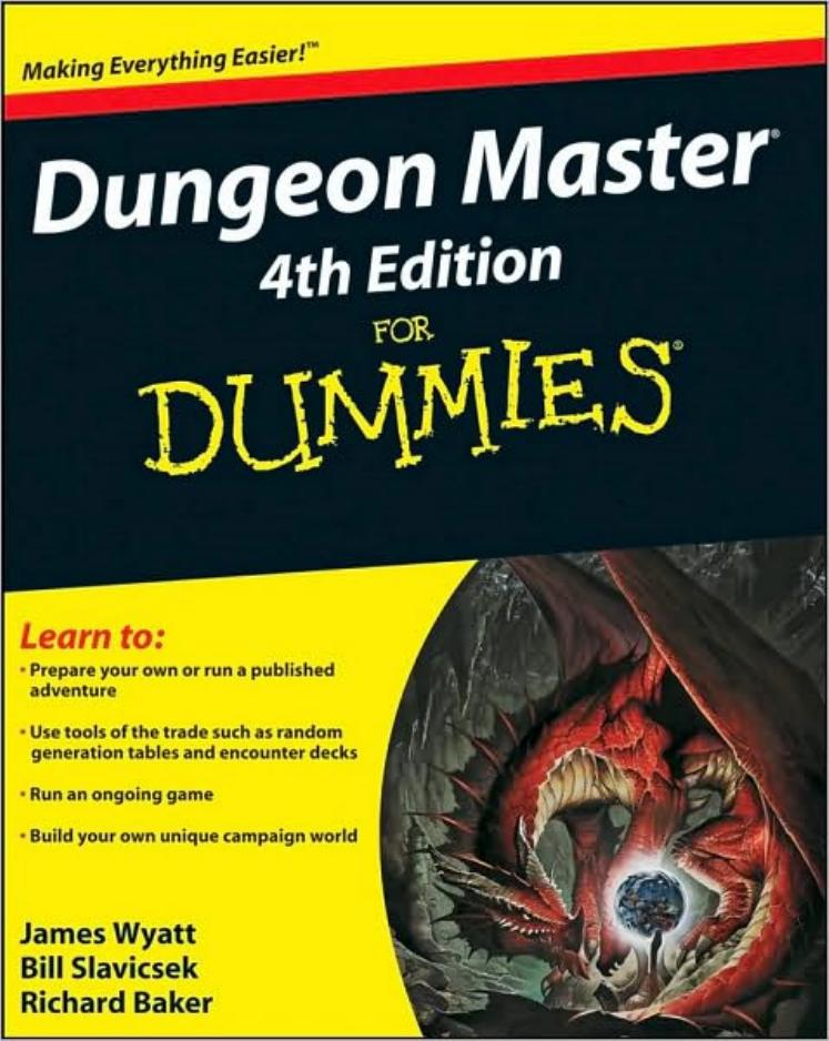 Dungeon Master For Dummies by Unknow