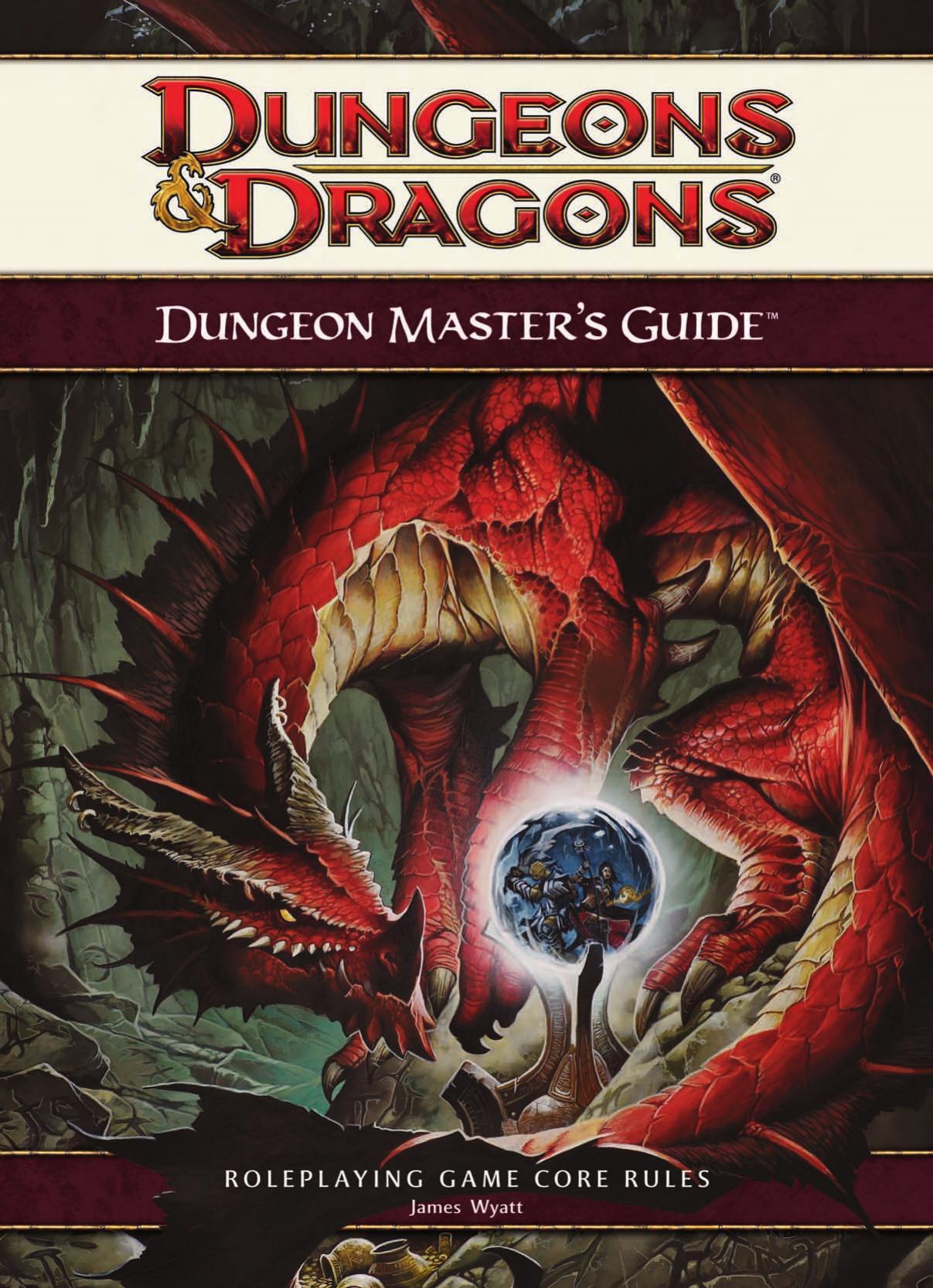 Dungeons & Dragons Dungeon Master's Guide: Roleplaying Game Core Rules, 4th Edition by Wizards RPG Team