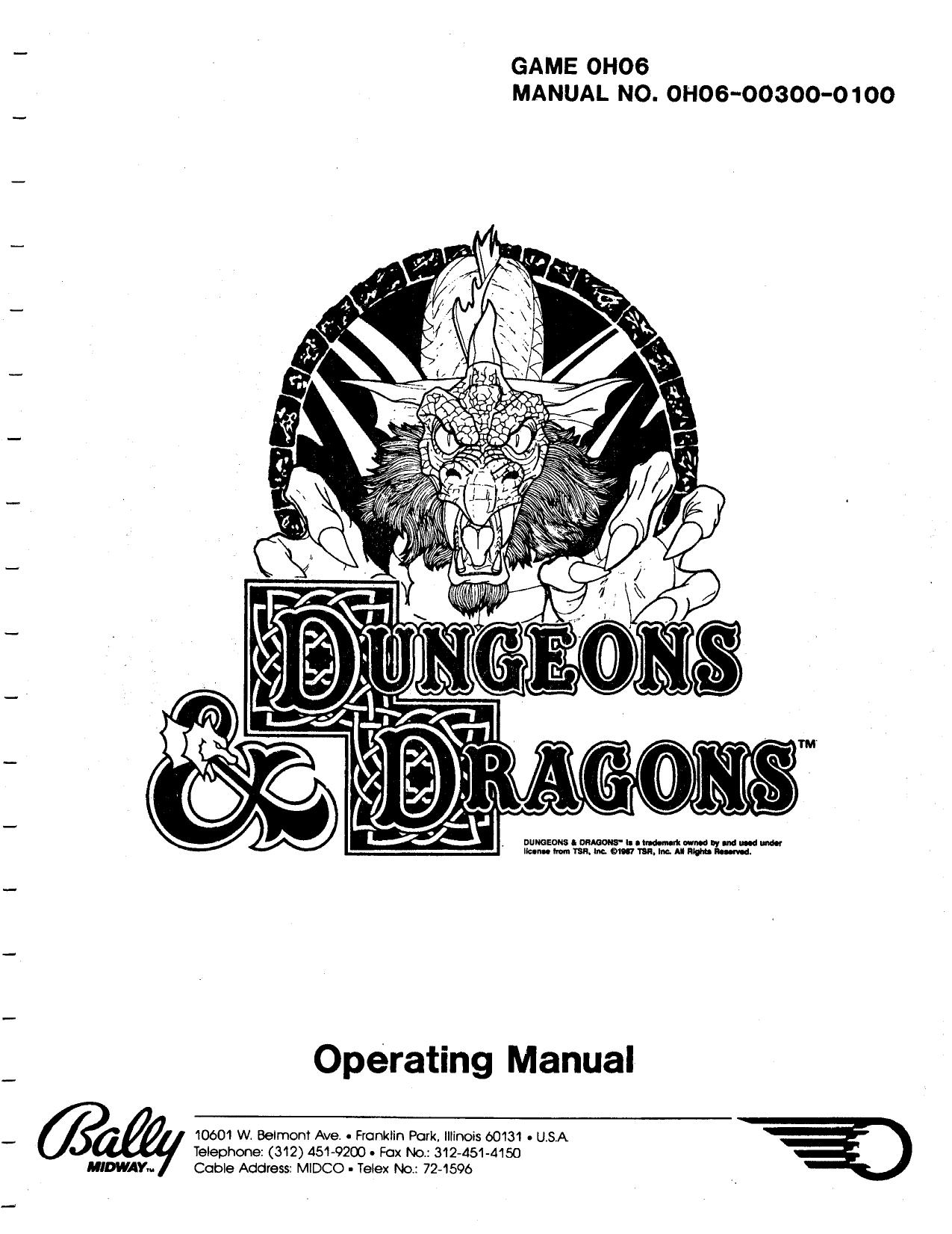 Dungeons and Dragons by Unknown