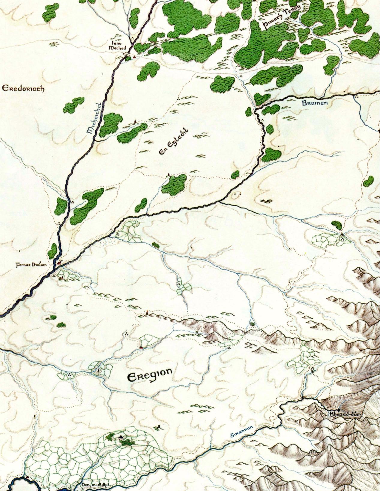 Dunland and the Misty Mountains Maps.pdf by My ElfFriend
