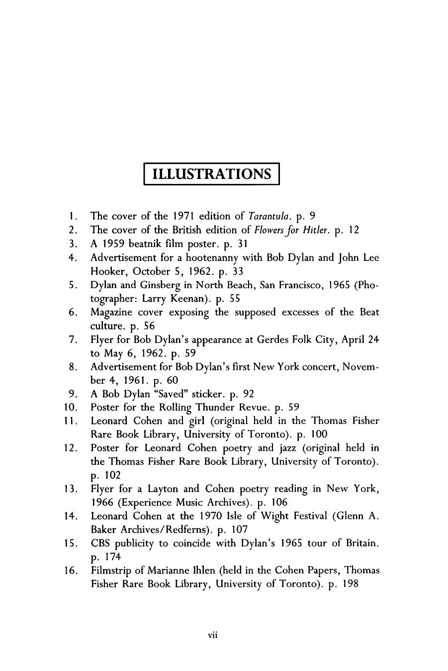 Dylan and Cohen: Poets of Rock and Roll by David Boucher