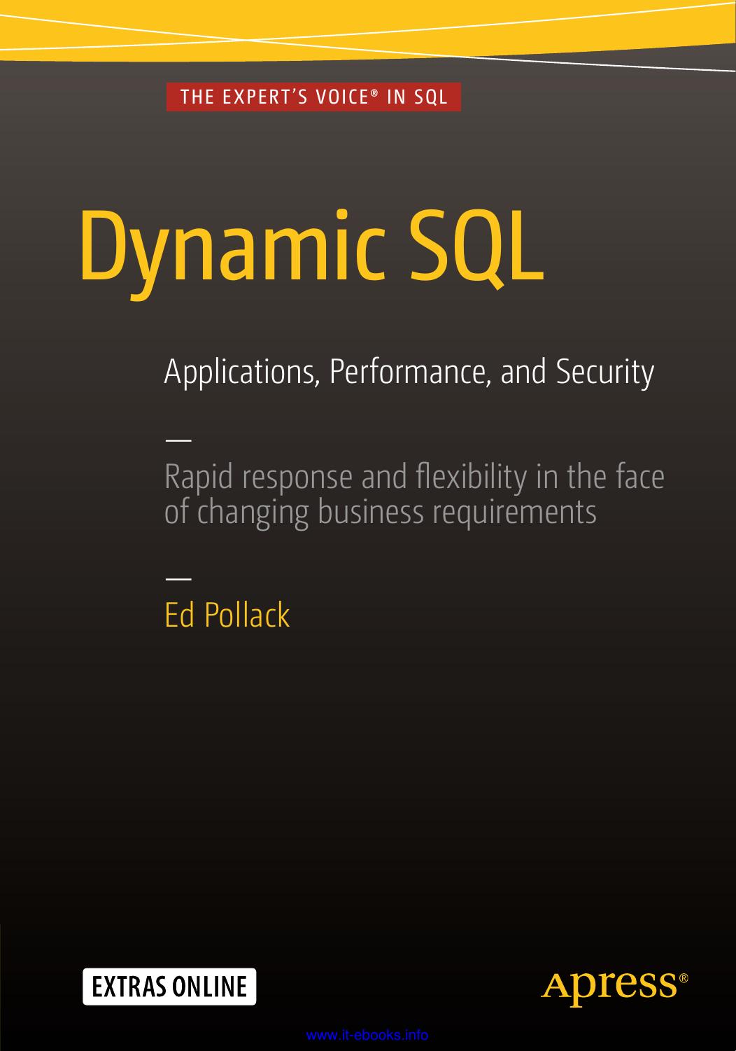 Dynamic SQL by Unknown