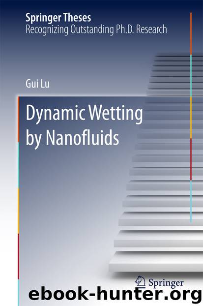 Dynamic Wetting by Nanofluids by Gui Lu