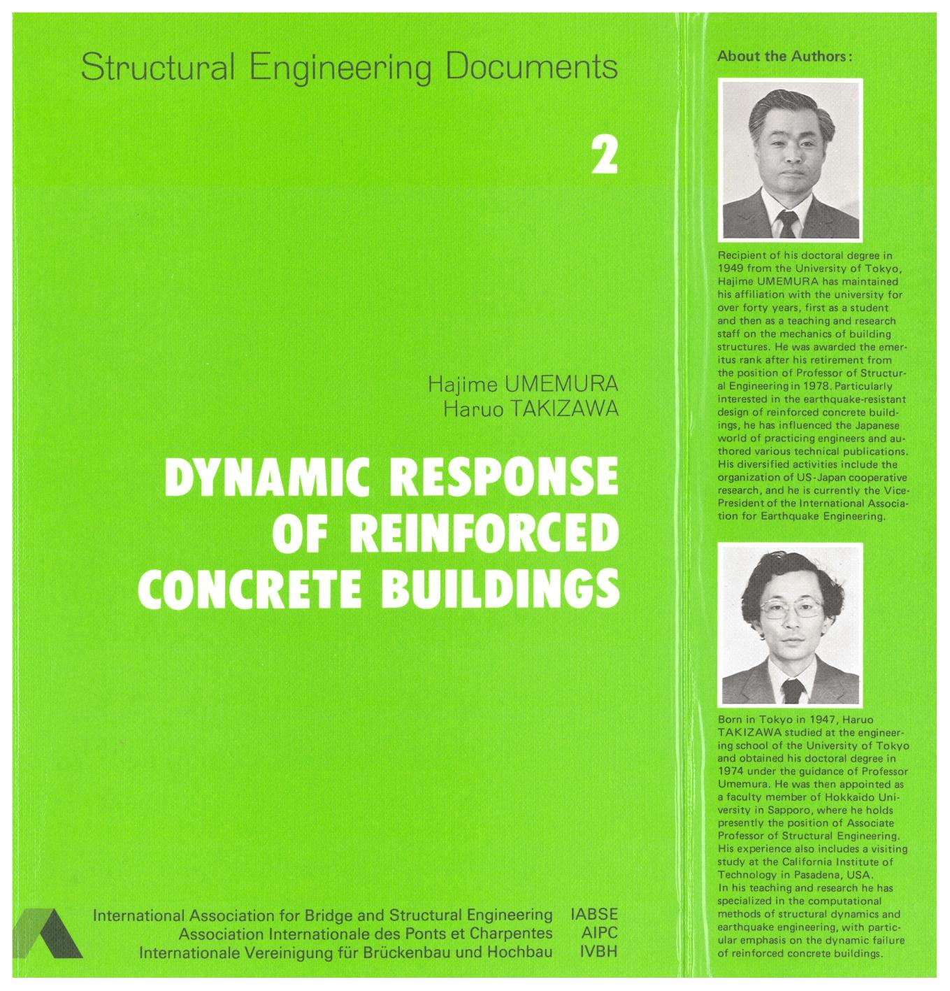 Dynamic response of reinforced concrete buildings (Structural engineering documents) by Hajime Umemura