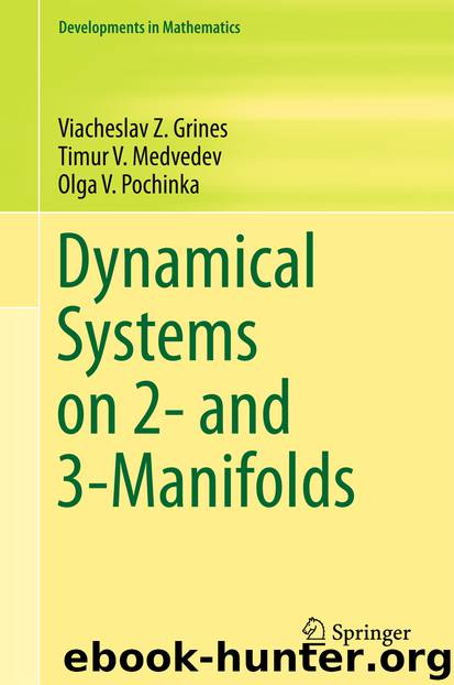 Dynamical Systems on 2- and 3-Manifolds by Viacheslav Z. Grines Timur V. Medvedev & Olga V. Pochinka