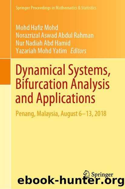 Dynamical Systems, Bifurcation Analysis and Applications by Unknown