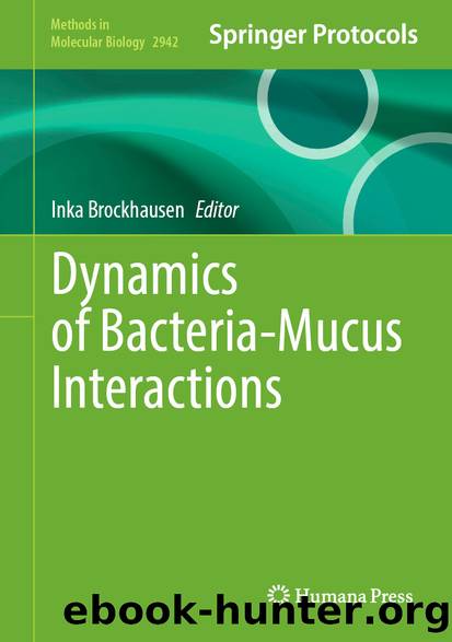 Dynamics of Bacteria-Mucus Interactions by Unknown
