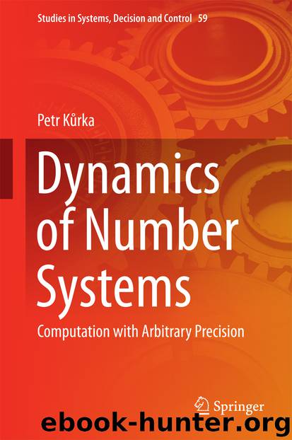 Dynamics of Number Systems by Petr Kůrka