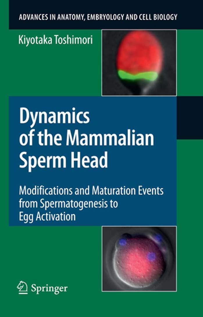 Dynamics of the Mammalian Sperm Head: Modifications and Maturation Events From Spermatogenesis to Egg Activation (Advances in Anatomy, Embryology and Cell Biology) by Kiyotaka Toshimori