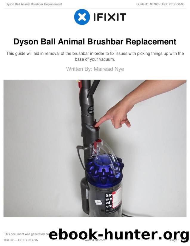 Dyson Ball Animal Brushbar Replacement by Unknown