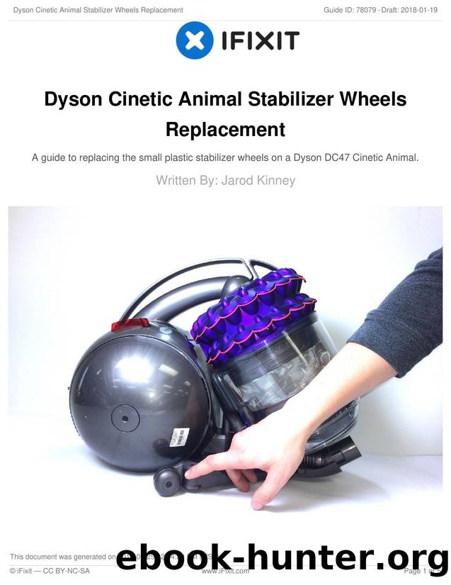 Dyson Cinetic Animal Stabilizer Wheels Replacement by Unknown