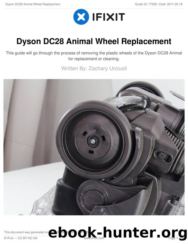 Dyson DC28 Animal Wheel Replacement by Unknown