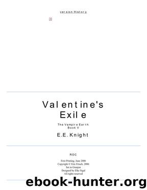 E E Knight-Vampire Earth 05 by Valentine's Exile