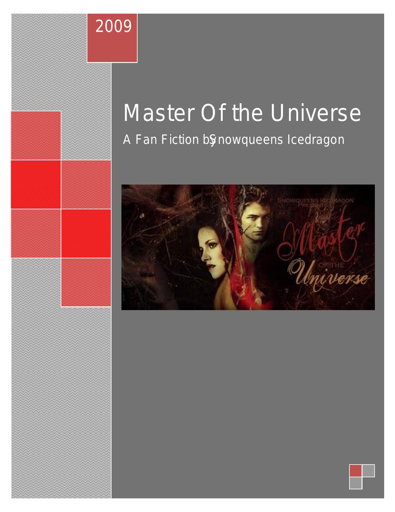 E L James - [Fifty Shades 00] by Master of the Universe I & II (Twilight fanfic that became 50 Shades of Grey) (pdf)