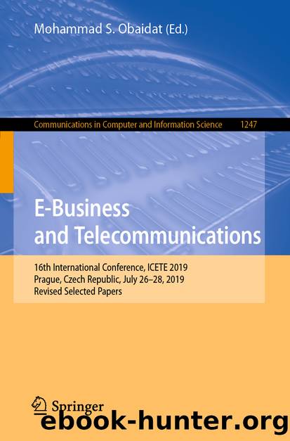 E-Business and Telecommunications by Unknown