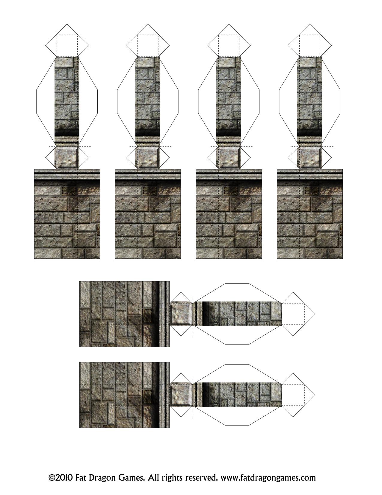 E-Z Dungeons Deluxe by Half inch wall