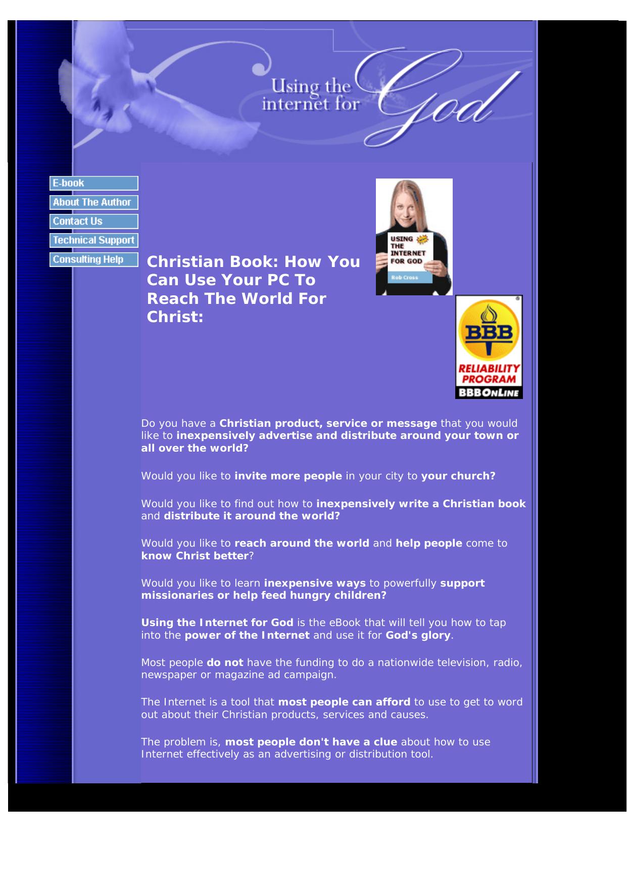 E-book- Using The Internet For God. by Best of Kuszter's Collection