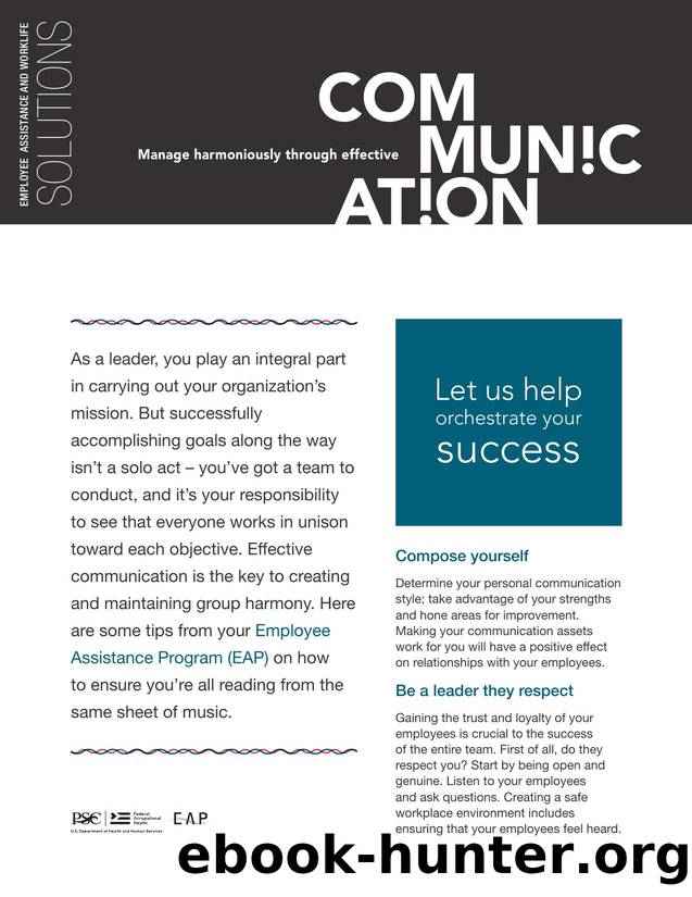 EAP Effective Communication Newsletter by Unknown