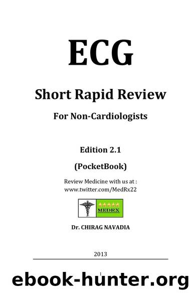 ECG Short Rapid Review for the USMLE PA RN by amazon