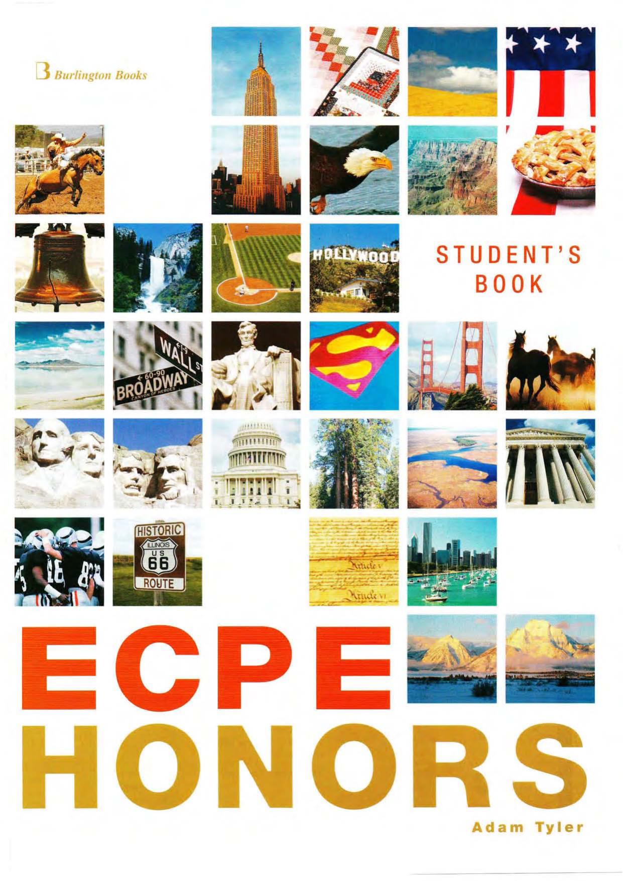 ECPE Honors. Student's book by Tyler Adam