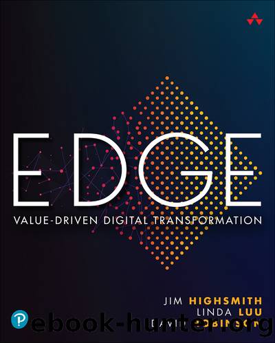 EDGE_ Value-Driven Digital Transformation by Jim Highsmith & Linda Luu & David Robinson