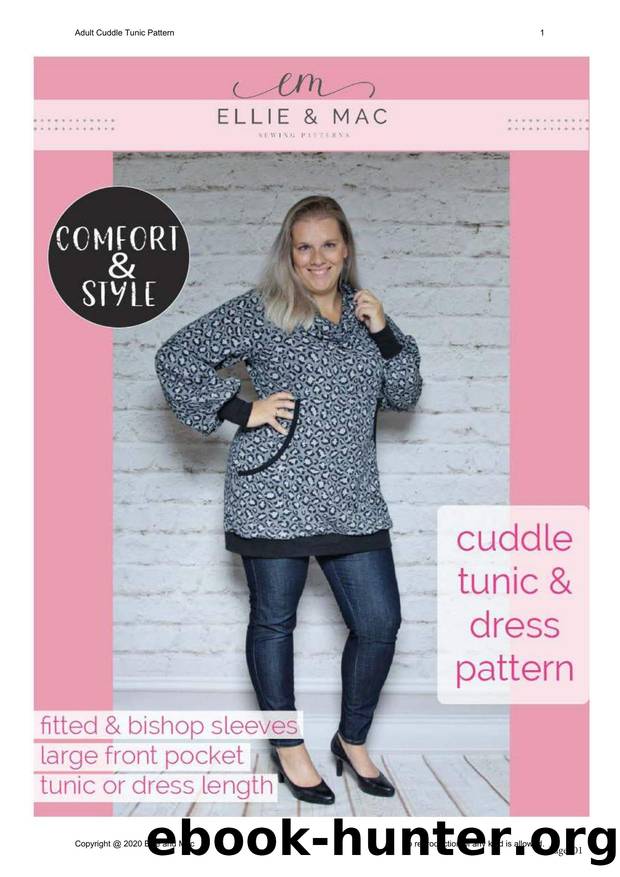 EM Adult Cuddle Tunic Instructions   Home Printing Pattern-compressed by Unknown